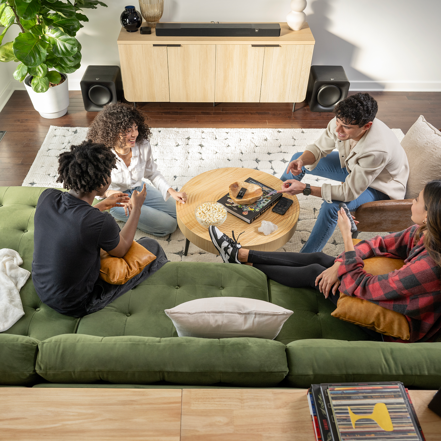 Flexus SUB 100 Duo in Modern Condo Party 2000x2000